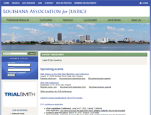 Tablet Screenshot of lafj.org